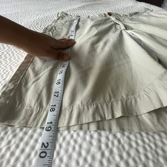 J.Crew Men’s Khaki Beige Chino Shorts Cotton Flat Front Casual Shorts Size 35 - Picture 7 of 9